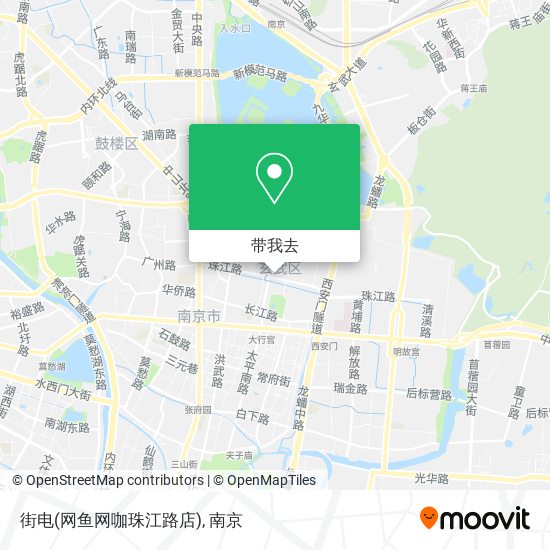 街电(网鱼网咖珠江路店)地图