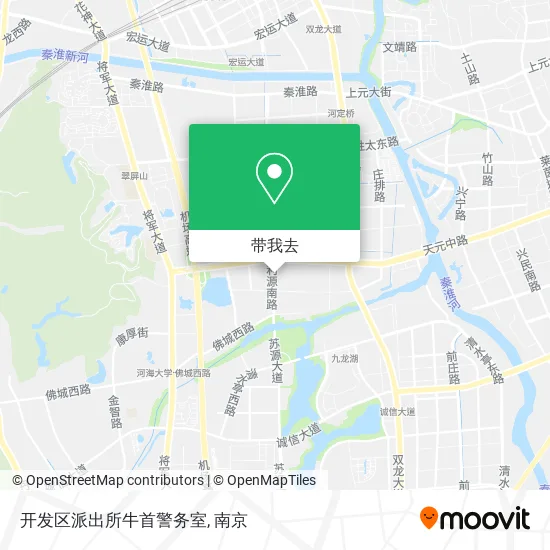 开发区派出所牛首警务室地图