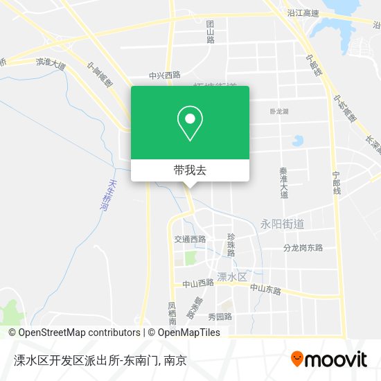 溧水区开发区派出所-东南门地图