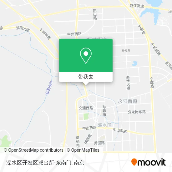 溧水区开发区派出所-东南门地图