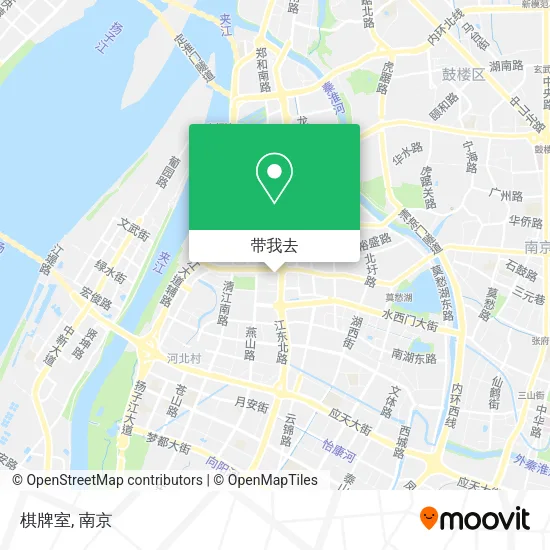 棋牌室地图