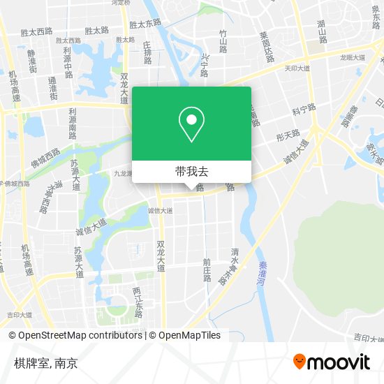棋牌室地图