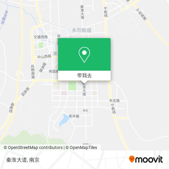 秦淮大道地图