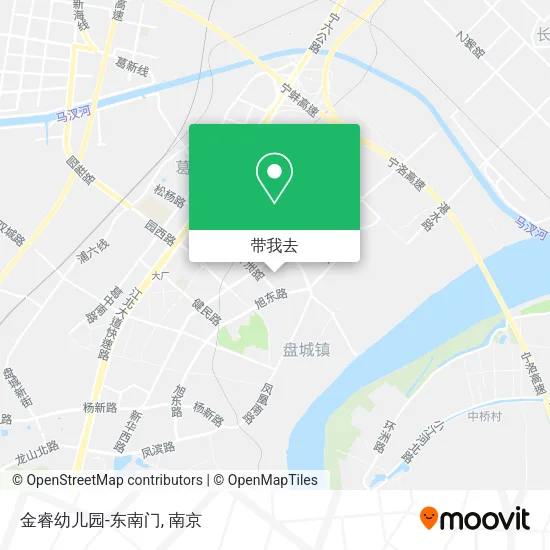 金睿幼儿园-东南门地图