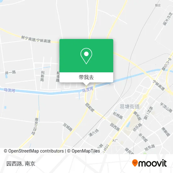 园西路地图