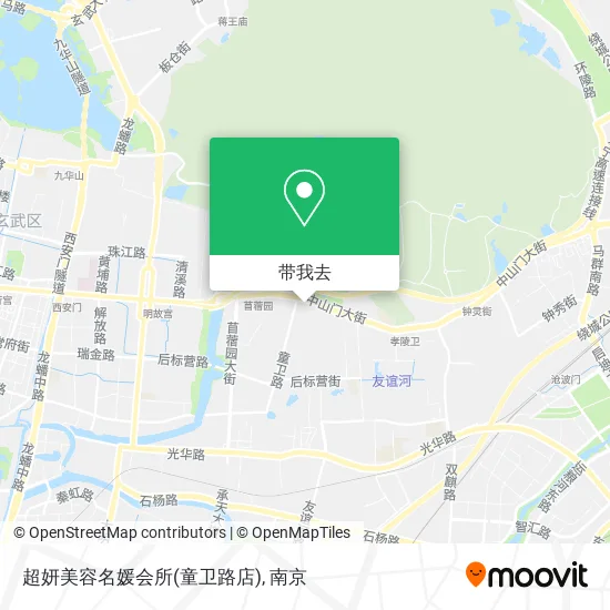 超妍美容名媛会所(童卫路店)地图