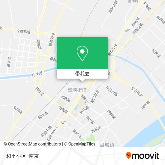 和平小区地图