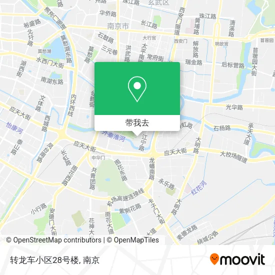 转龙车小区28号楼地图
