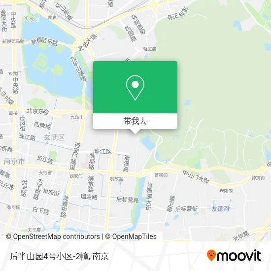后半山园4号小区-2幢地图
