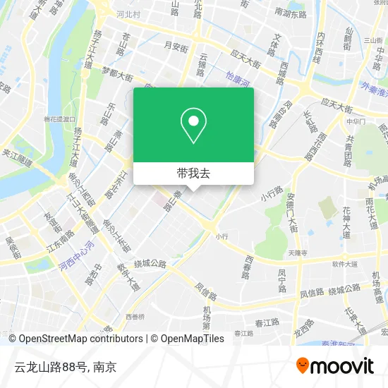 云龙山路88号地图