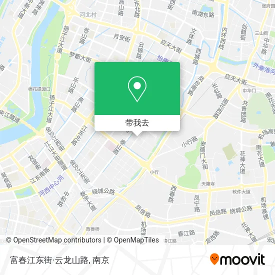 富春江东街·云龙山路地图