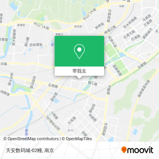 天安数码城-02幢地图