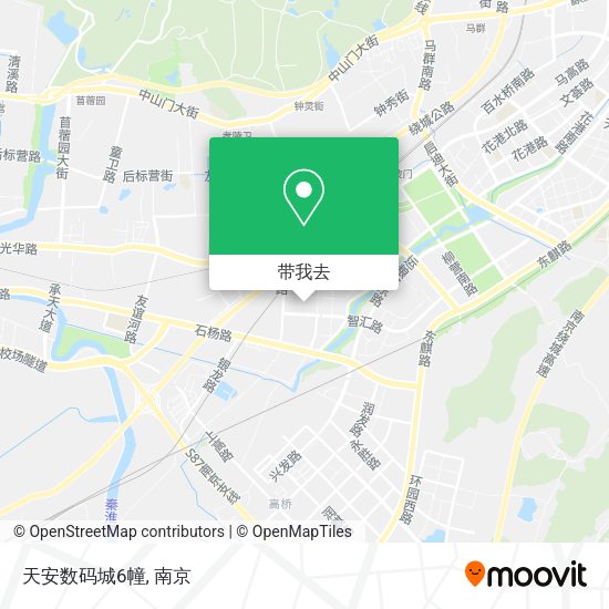 天安数码城6幢地图