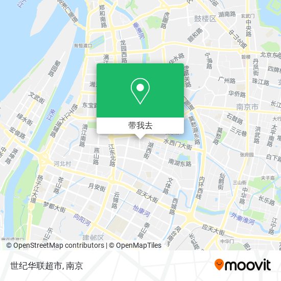 世纪华联超市地图