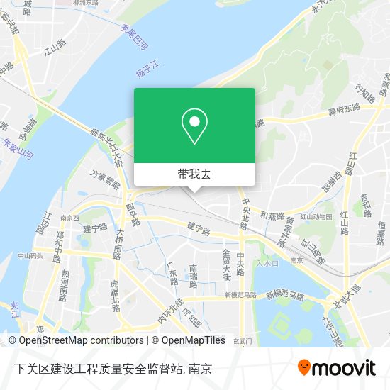 下关区建设工程质量安全监督站地图