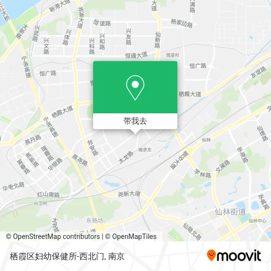 栖霞区妇幼保健所-西北门地图