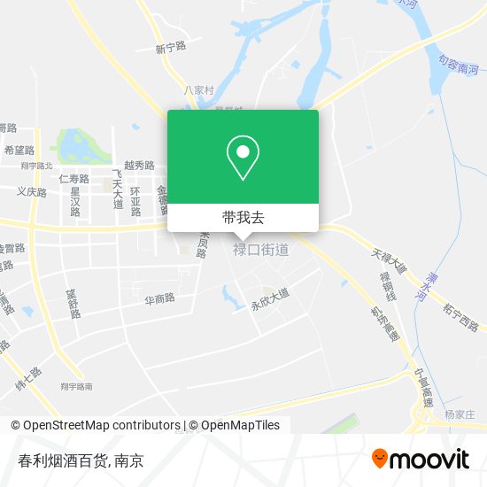 春利烟酒百货地图