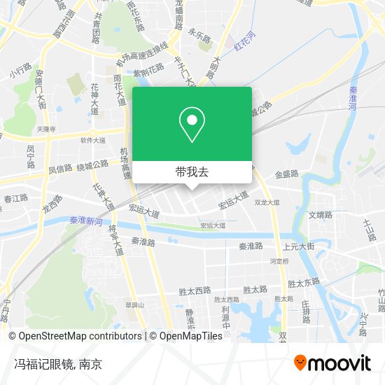 冯福记眼镜地图