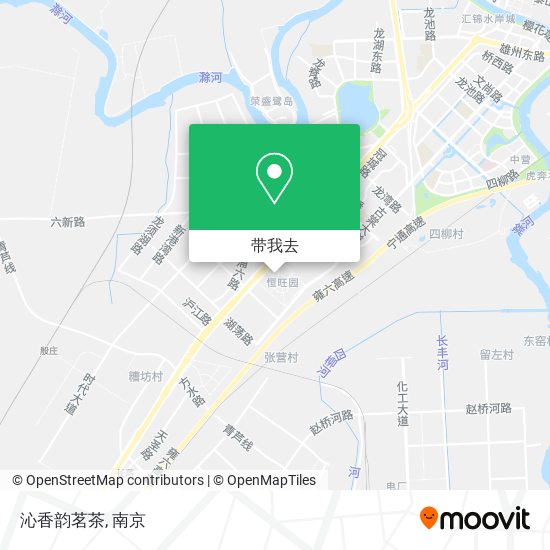 沁香韵茗茶地图
