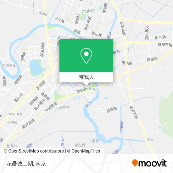 花语城二期地图