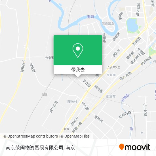 南京荣闽物资贸易有限公司地图