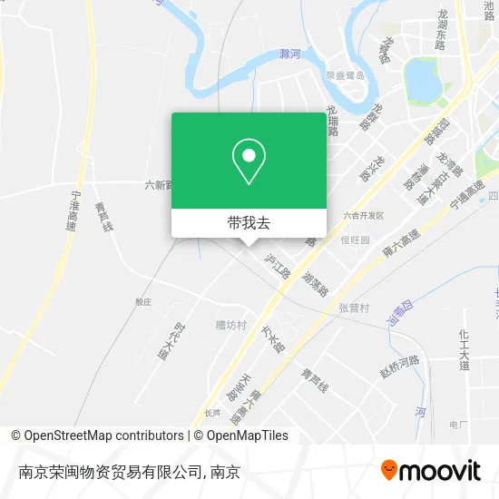 南京荣闽物资贸易有限公司地图