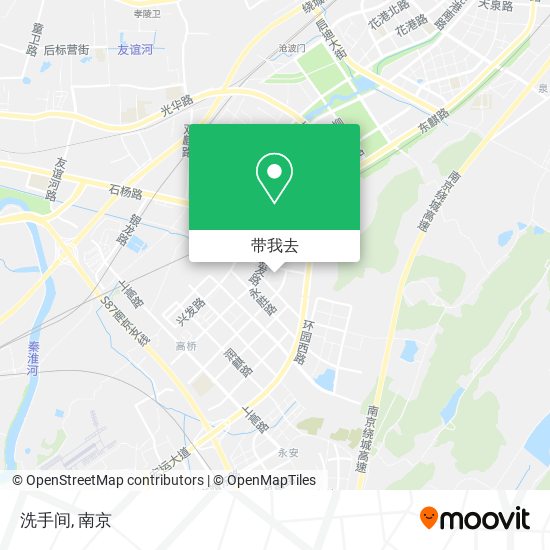 洗手间地图