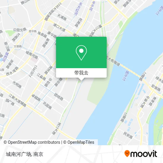 城南河广场地图