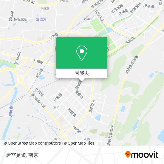 唐宫足道地图