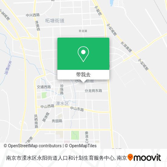 南京市溧水区永阳街道人口和计划生育服务中心地图