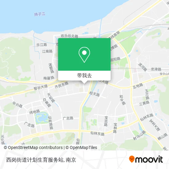 西岗街道计划生育服务站地图