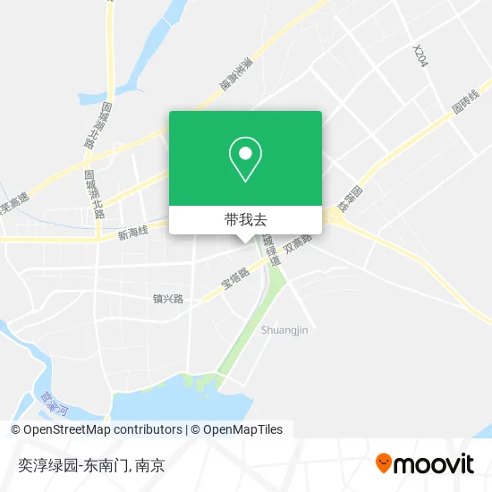 奕淳绿园-东南门地图