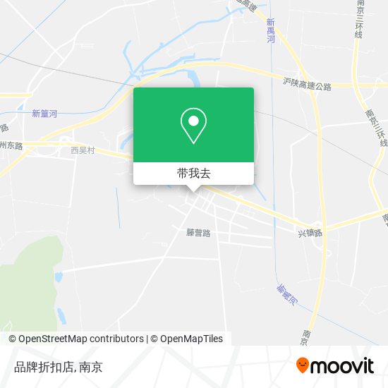 品牌折扣店地图