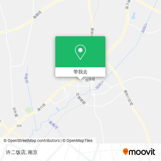 许二饭店地图