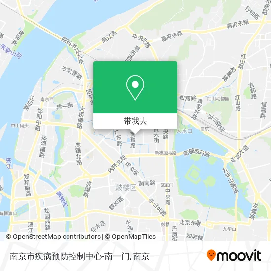 南京市疾病预防控制中心-南一门地图