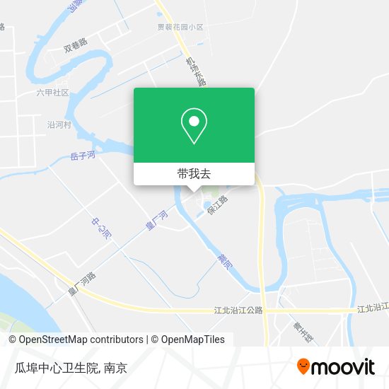 瓜埠中心卫生院地图