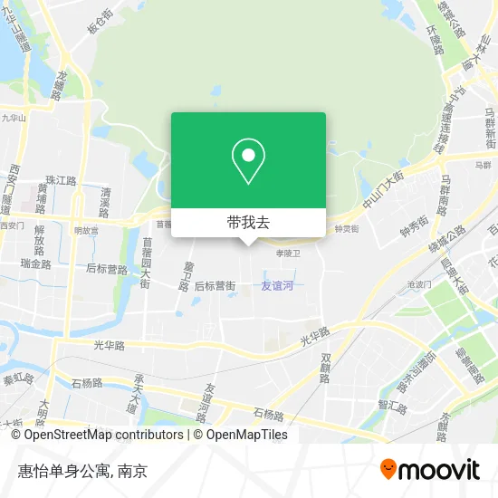 惠怡单身公寓地图