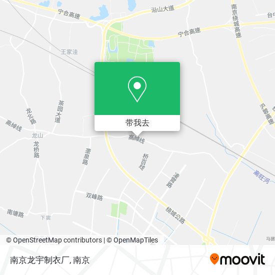 南京龙宇制衣厂地图