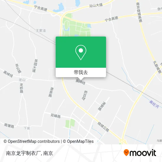 南京龙宇制衣厂地图