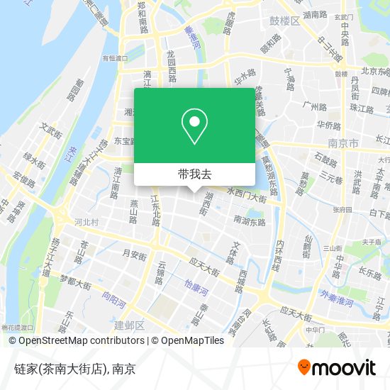 链家(茶南大街店)地图