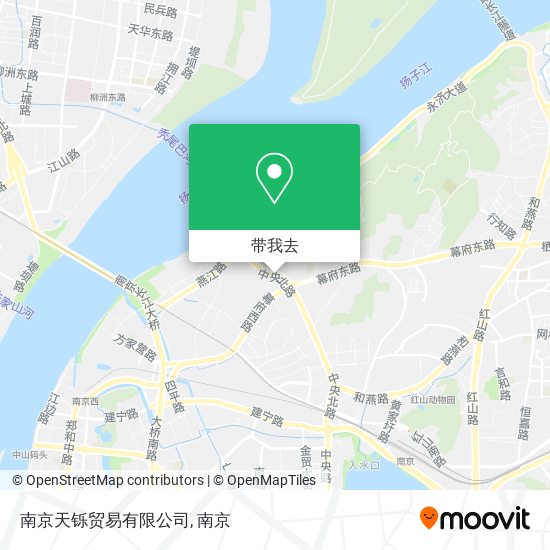 南京天铄贸易有限公司地图