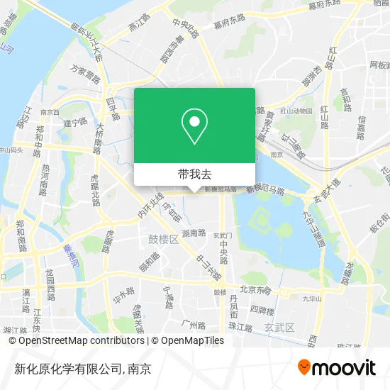 新化原化学有限公司地图