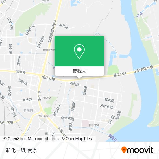 新化一组地图