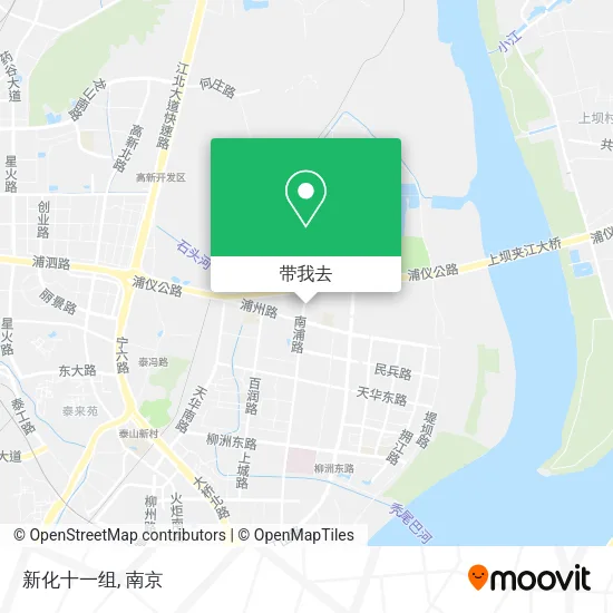 新化十一组地图