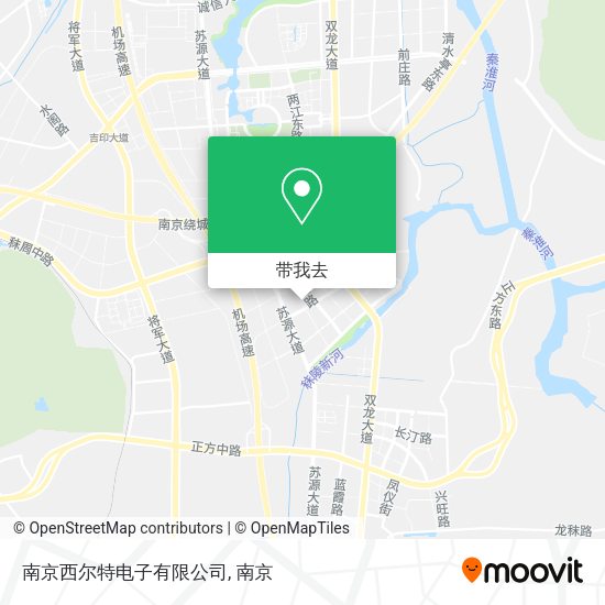 南京西尔特电子有限公司地图