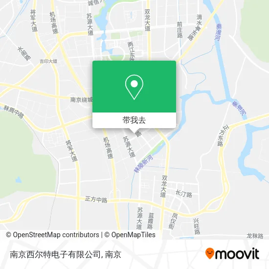 南京西尔特电子有限公司地图