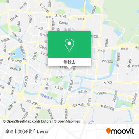 摩迪卡宾(环北店)地图