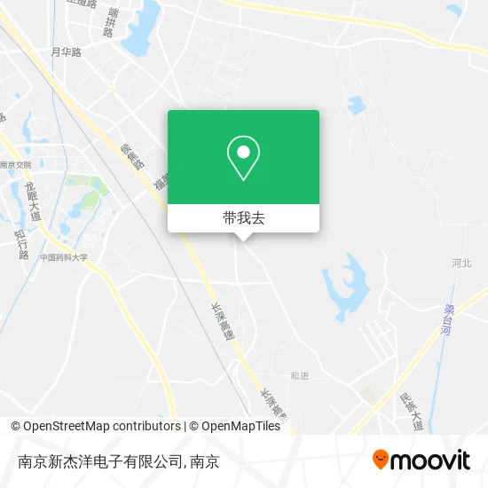 南京新杰洋电子有限公司地图