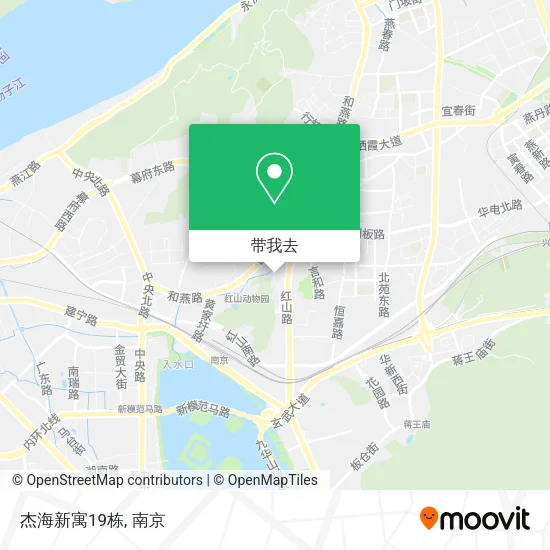 杰海新寓19栋地图