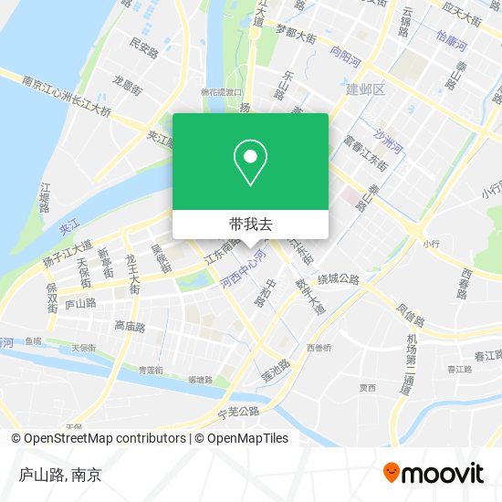 庐山路地图